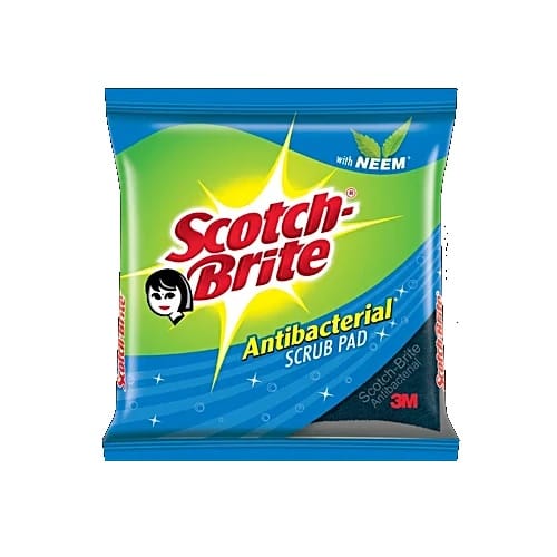 Scotch Brite Scrub Pad - Anti- Bacterial, Regular, 1 pc