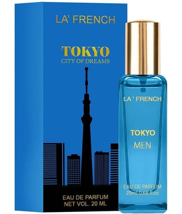 LA FRENCH Eau De Parfum (EDP) Woody,Fruity,Oriental,Fresh Strong -Fragrance For Men ( Pack of 1 )