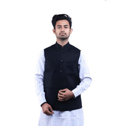 Waist Coat Pasting 36 Brown Gray