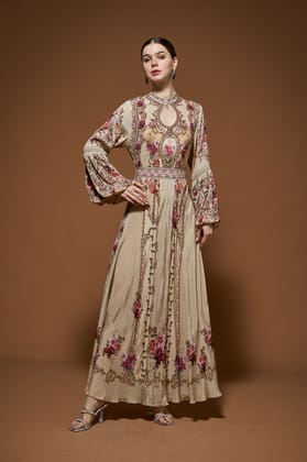 Beige Kaftan-XS