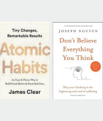 dont believe everything you think + Atomic Habits