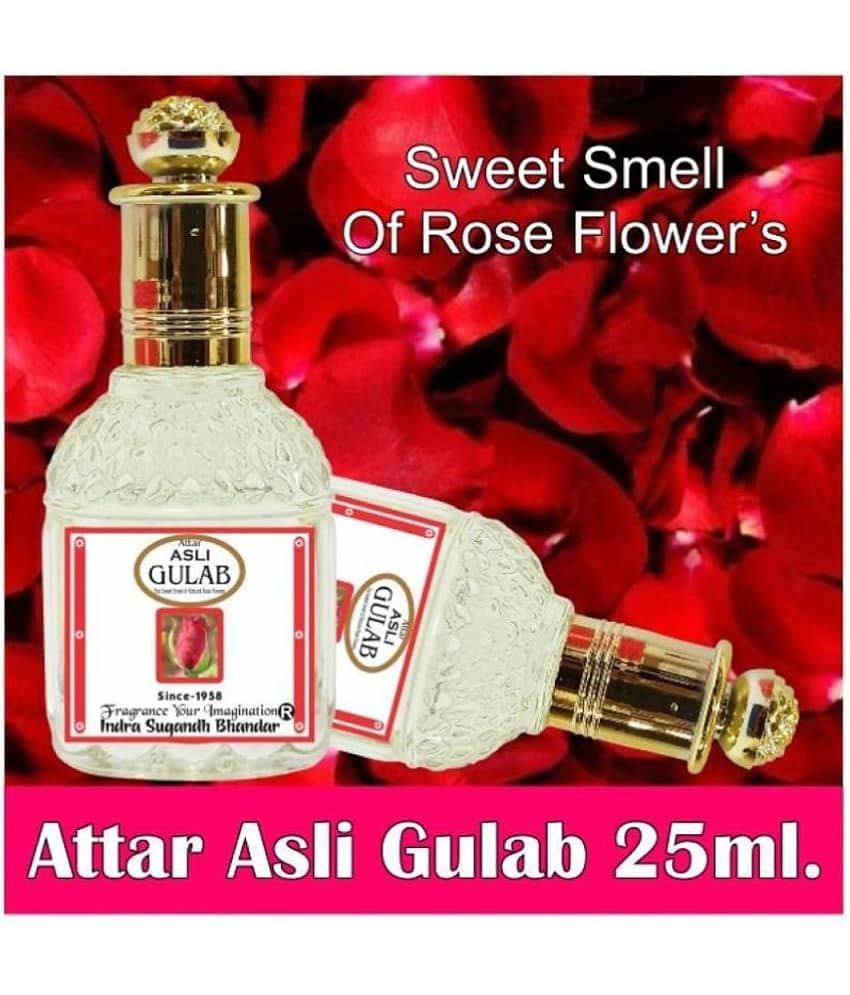 INDRA SUGANDH BHANDAR Attar Asli Gulab (25ml)