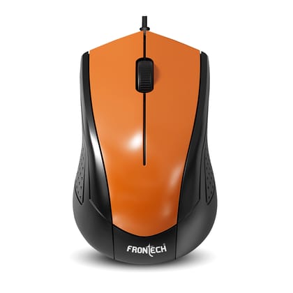 Premium Wired Optical Mouse 1000 DPI (MS-0064)-Orange