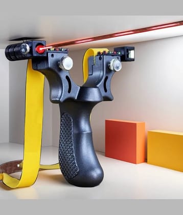 Sling Shot Catapult for Adults Beginner Youth for Outdoor Games, Laser Slingshot, Slingshot Catapult, Slingshot Laser Light, Slingshot toy, Steel Slingshot, Indian Slingshot, Slingshot with Laser, Slingshot for kids, Power Catapult, Outdoor toys and games