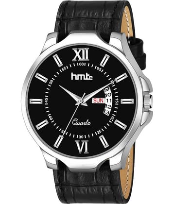 HMTe HM-4072 Leather Analog Men's Watch