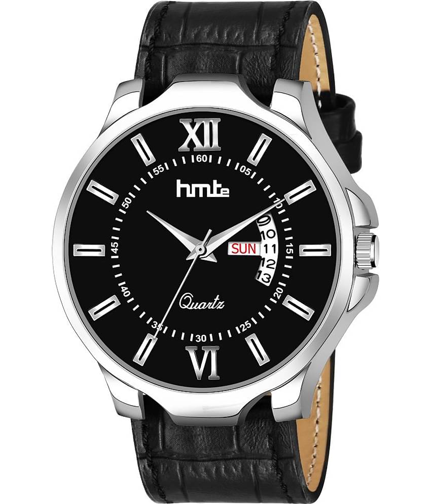 HMTe HM-4072 Leather Analog Men's Watch