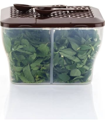 MAGICSPOON Plastic Brown Multi-Purpose Container ( Set of 1 )