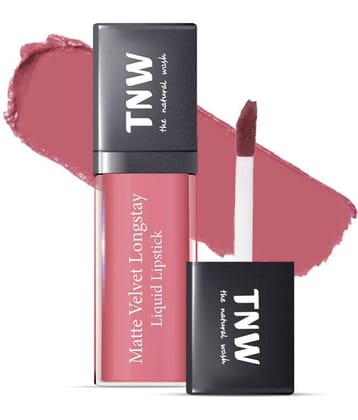 TNW - The Natural Wash Matte Velvet Longtay Liquid Lipstick(04) Pinktastic Pink, 5Ml