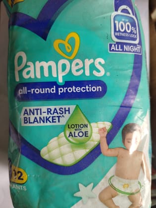 Pampers All-round protection Anti-rash Blanket Lotion with aloe M 7-12kg