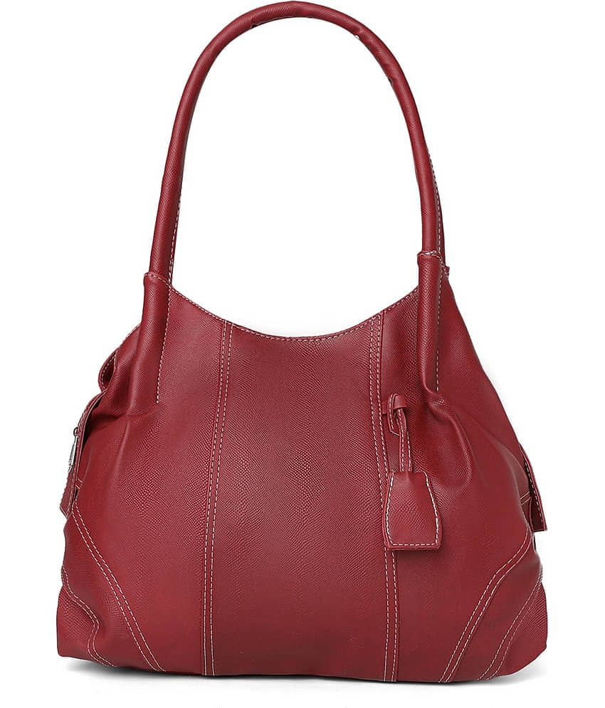 Fostelo - Grey Melange PU Shoulder Bag