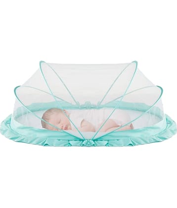 GEEO Multi Color Nylon Frame Hung Baby Mosquito Net ( Pack of 1 )