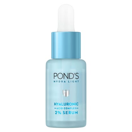 POND'S Hydra Light hyaluronic acid complex 2% Serum for 72 Hr Deep Hydration 14ml POND'S Hydra Light hyaluronic acid complex 2% Serum for 72 Hr Deep Hydration 14ml - NA / 14 ml (Pack of 1)
