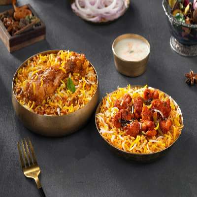 Badshah'S Top Pick Chicken Biryani Sampler 2 Bowls