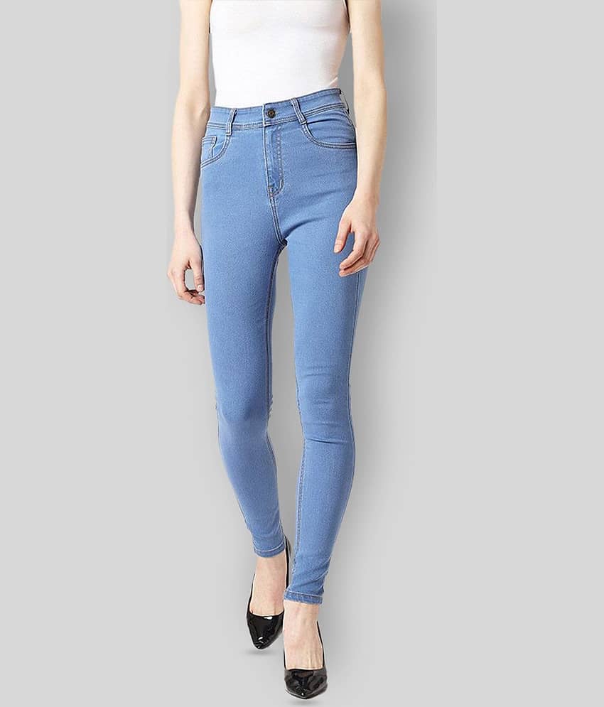 Miss Chase - Blue Denim Women's Jeans ( Pack of 1 )