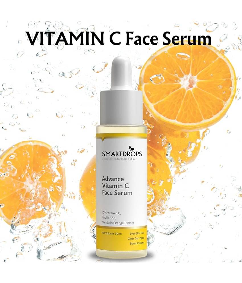 Smartdrops Face Serum Vitamin C Daily Care For All Skin Type ( Pack of 1 )