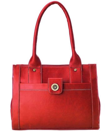 Fostelo Red Fabric Shoulder Bag