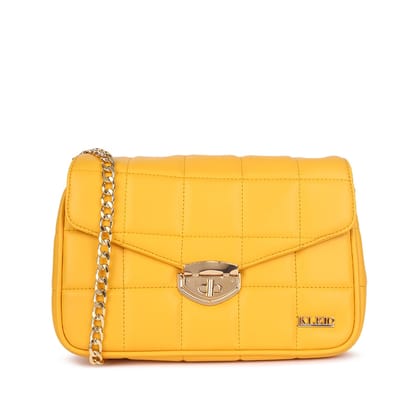 Trendy Vegan Sling (L)-Mustard