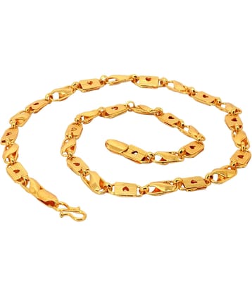 FASHION FRILL - Gold Plated Chain ( Pack of 1 )