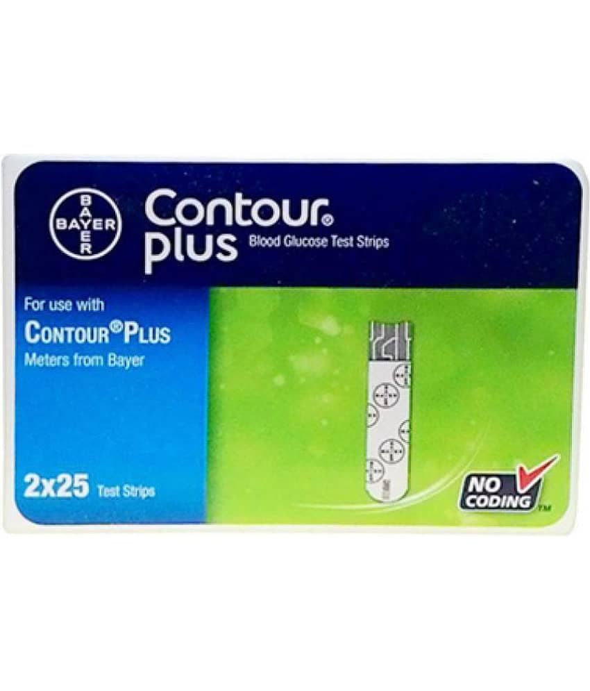 Bayer Contour Plus 50(25x2) Sugar Test Strips