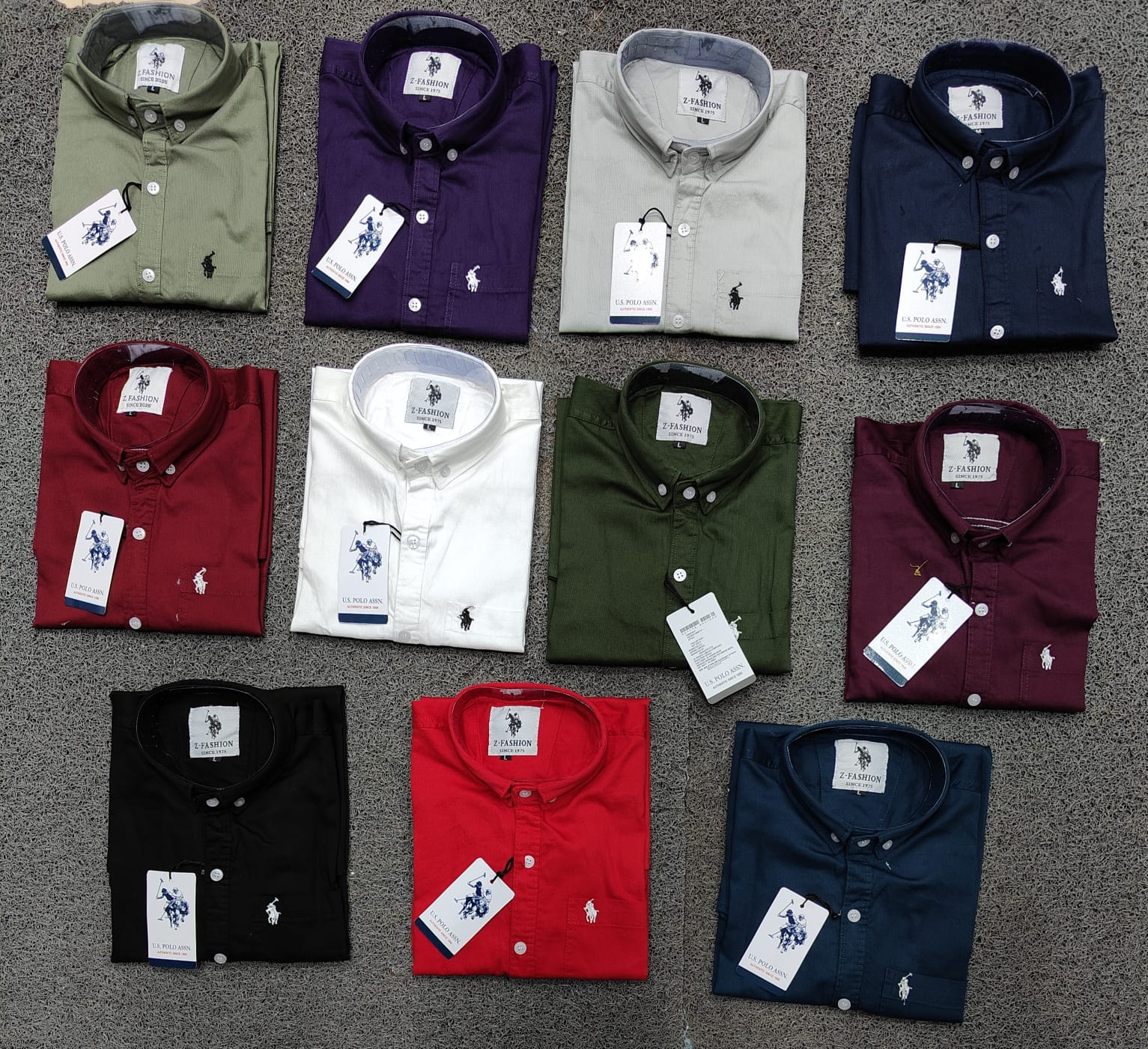 Men's Slim-Fit Button-Down Oxford Shirt