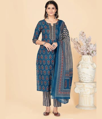 Vbuyz Cotton Kurti With Pants - Stitched Suit
