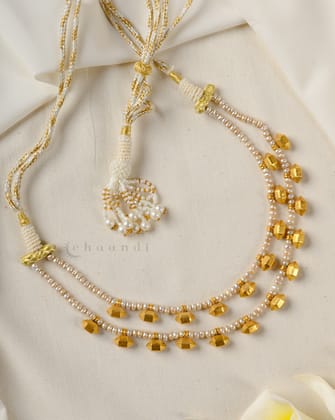 Gold Polish Silver Necklace CHN1763