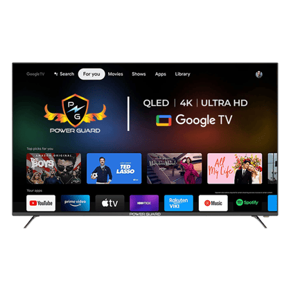 Power Guard (55 inches) Frameless 4K Ultra HD Smart QLED Google TV PG55GTV Power Guard (55 inches) Frameless 4K Ultra HD Smart QLED Google TV PG55GTV - Default Title
