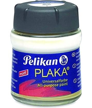 PAINT PLAKA STD WHITE 50 ML