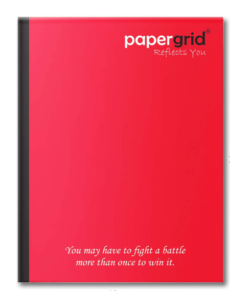 PaperGrid 76 Pages Notebook - Interleaf