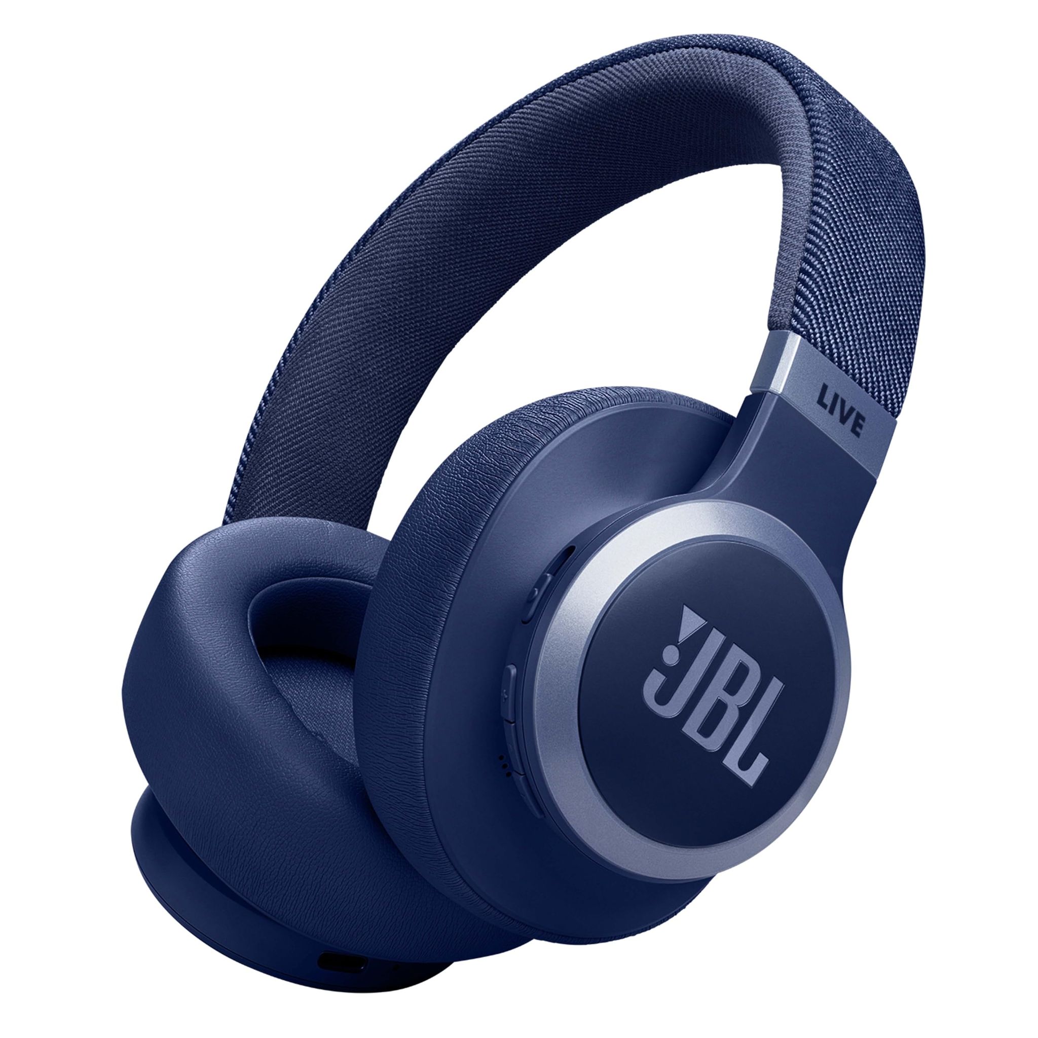 JBL Live 770NC Wireless Over Ear Headphones with True Adaptive Noise Cancelling, Smart Ambient, Spatial Sound, Multipoint Connect, PersoniFi 2.0, Customized EQ, Google Fast Pair, BT 5.3 Black JBL Live 770NC Wireless Over Ear Headphones with True Adaptive