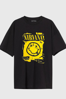Nirvana- Oversized T-Shirt-XS