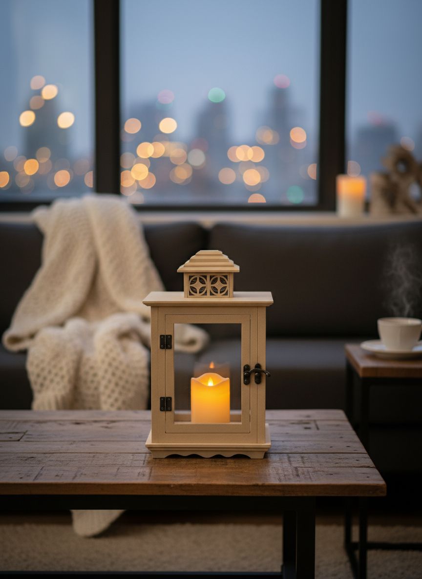 Dbeautify's MDF Premium Lantern Festive Décor