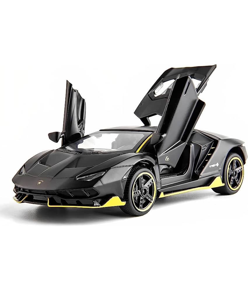 Lamborghini Car Toy Die-Cast Metal Car Model Car Pull Back Car Super Car With Openable Doors With Sound & Light For Birthdays Gift
