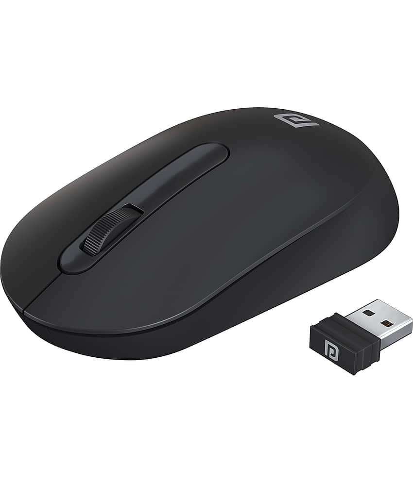 Portronics Toad 13:2.4 GHZ Wireless Mouse ,Black (POR 1381)