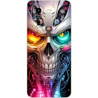 Yug Emporium Back Skin Wrap For iQOO Z9X 5G Premium Quality Full Coverage (Ghost Theme) (Mobile Back Cover, Multicolor)