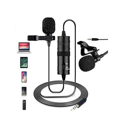 Boya Collar Mic | Auxiliary Omnidirectional Lavalier Condenser Microphone Boya Collar Mic | Auxiliary Omnidirectional Lavalier Condenser Microphone