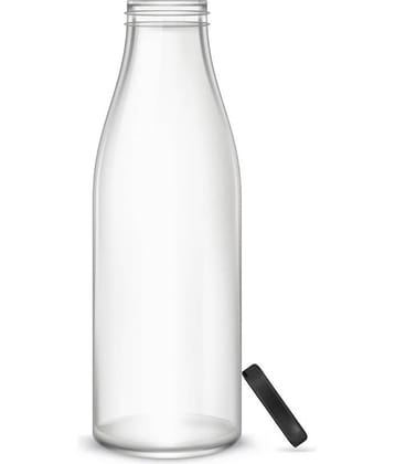 Somil Glass Water Bottle, White, Pack Of 1, 1000 ml