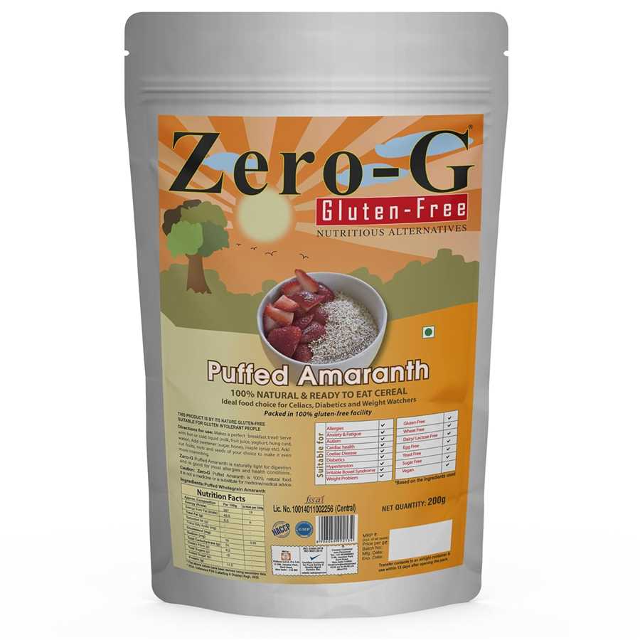 ZERO G PUFFED AMARANTH 200GM