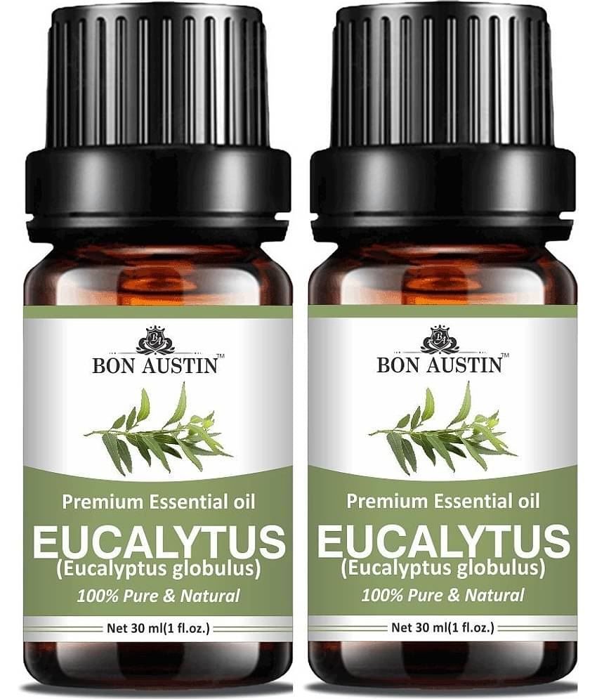 Bon Austin Eucalyptus Essential Oil Aromatic 30 mL ( Pack of 2 )