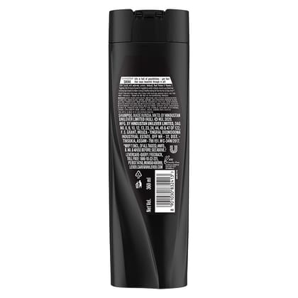 Sunsilk Stunning Black Shine Shampoo, With Amla + Oil & Pearl Protein, Gives Shiny, Moisturised, Fuller Hair, 340 Ml