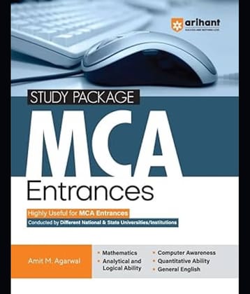 Arihant 2025-26 EXAMS Study Package for MCA Entrances Exam | Highly Beneficial for MCA Admissions