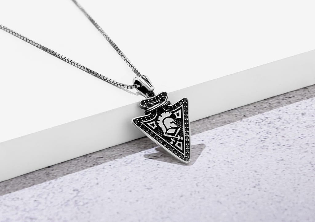 Warrior Crest Pendant