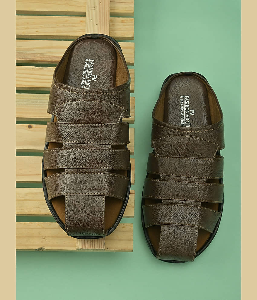 Fashion Victim Brown Flip Flops