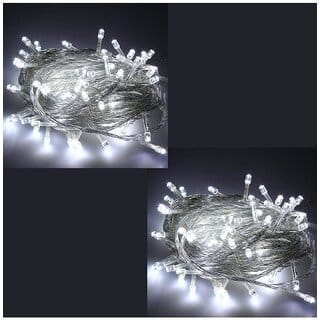 DAYBETTER White 15M Decorative Ladi, Rice, String Led Light Pixel ( Pack of 2 )