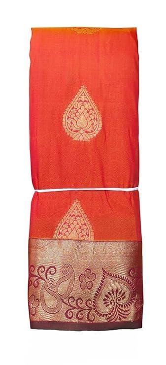 Women's Kanchipuram Silk Pure Pattu Sarees With Blouse