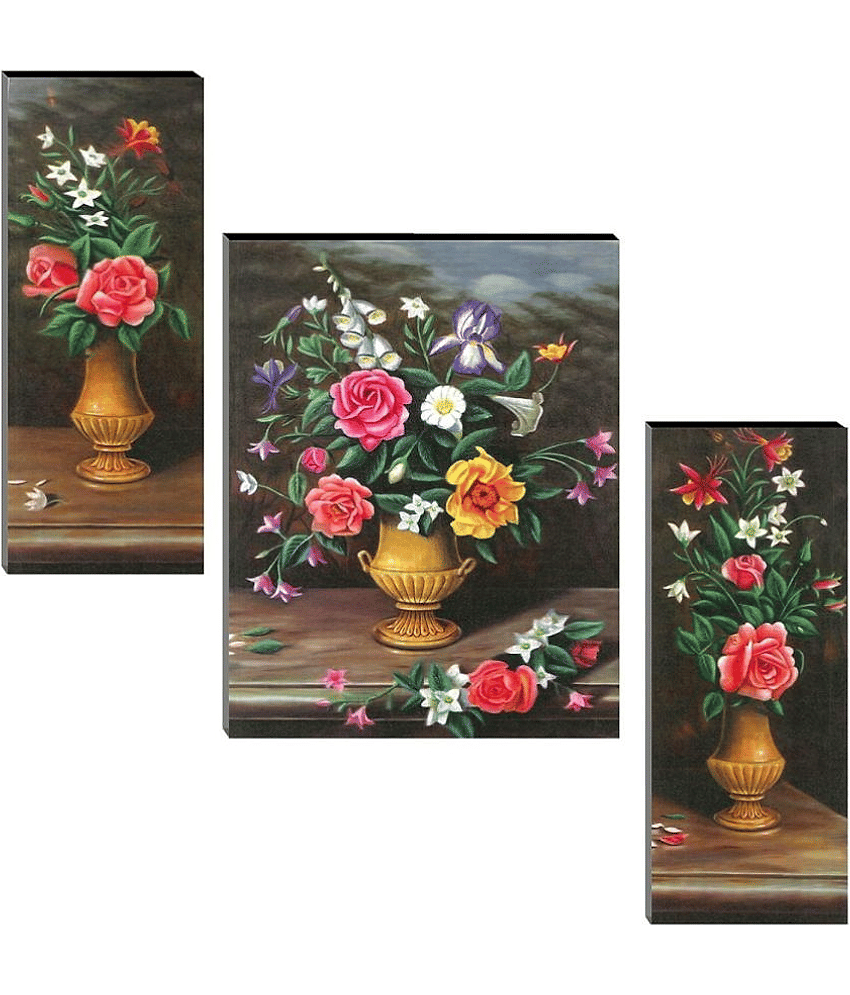 Indianara - Floral Painting Without Frame