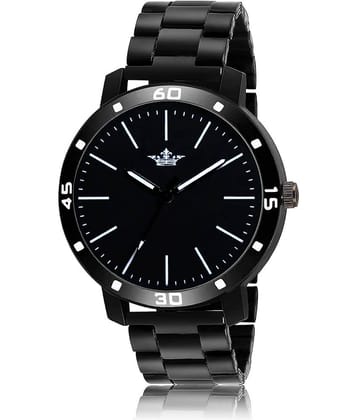 Lorem - Black Metal Analog Men's Watch