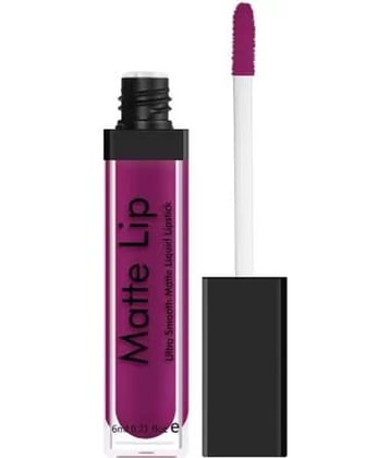 BLUSHIS Super Stay Hydrating Purple Matte Finish Liquid Lipstick