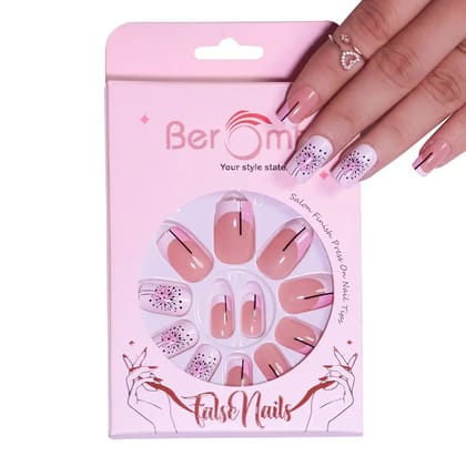 FRENCH TIPS- 307(NAIL KIT INCLUDED)