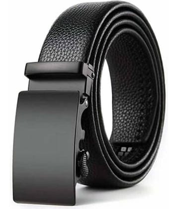 Loopa - Black PU Men's Formal Belt ( Pack of 1 )